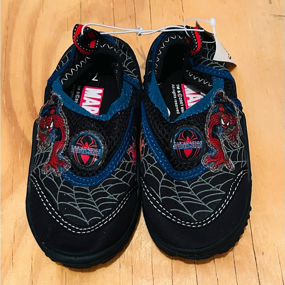 Marvel Black and Blue Spider-Man Water Shoes